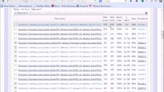 Bioinformatics practical 2 how to run NCBI BLAST [upl. by Nixie385]