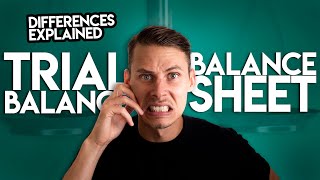 TRIAL BALANCE vs BALANCE SHEET [upl. by Gurolinick651]