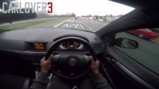 Vauxhall ASTRA VXR amp Exhaust REVS  VERY LOUD   POV TESTDRIVE [upl. by Koetke]