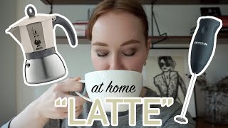 HOW TO MAKE A quotLATTEquot AT HOME moka pot  frother [upl. by Bonnie617]