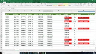 Control de prestamos y cobros por cuotas EXCEL 2019 [upl. by Aknayirp464]