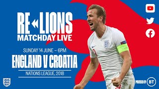 England 21 Croatia  Full Match  Nations League  ReLions [upl. by Tanberg]