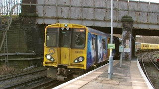 Half an Hour at 216  Birkenhead North Station 1022017  Class 507 508 terminus [upl. by Rodina934]