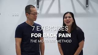 7 Exercises for Back Pain Using the McKenzie Method [upl. by Irisa]