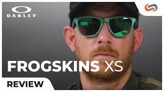 Oakley Frogskins XS Review  SportRx [upl. by Sev]