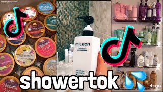 ShowertokShower routines 🚿🧼✨  TikTok Compilation [upl. by Egap]