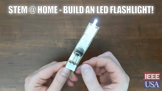 Make a Simple Flashlight from Common Household Items [upl. by Eixel]