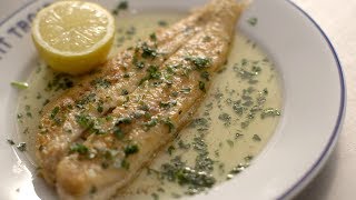 How To Make Sole Meunière With Chef Ludo Lefebvre [upl. by Sherr89]