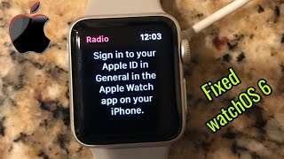 Sign in to Your Apple ID in General in the Apple Watch App on your iPhone error in watchOS 6  Fixed [upl. by Attirb]