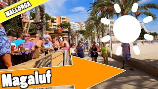 Magaluf Majorca Spain Tour of beach and resort [upl. by Scrivenor297]