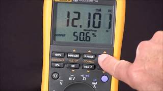 How To Source 420 Milliamps Using The Fluke 789 ProcessMeter [upl. by Lyndes]