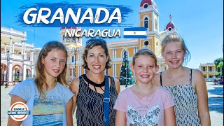 Granada Nicaragua Travel Guide  Top Things To See amp Do  90 Countries With 3 Kids [upl. by Etnasa590]