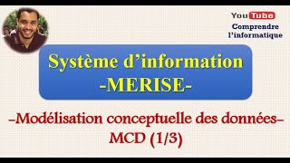 Système dinformation  Modélisation conceptuelle 13 [upl. by Bruner]