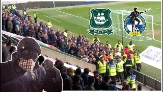 Plymouth Argyle vs Bristol Rovers Crowd Trouble Compilation [upl. by Card]