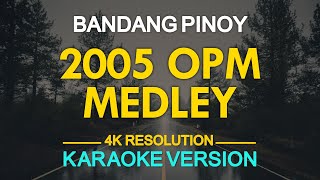 KARAOKE 2005 OPM Medley Cueshe Hale Orange and Lemons and More [upl. by Wallas]