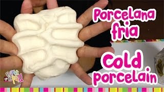 How to make COLD PORCELAIN  Como hacer PORCELANA FRIA Resistente y Mejorada [upl. by Nomal677]