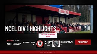 Wombwell Town FC Vs Horbury Town FC 200224 [upl. by Englebert]