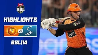 Perth Scorchers v Adelaide Strikers Match Highlights  Match Report [upl. by Dayna]