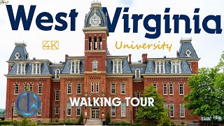 West Virginia University Campus 4K Walking Tour Morgantown WV 2021 [upl. by Leora]