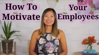 Employee Engagement  How to Motivate Employees [upl. by Mozelle]