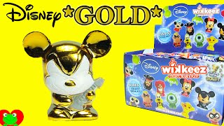 Disney Wikkeez Blind Bags 50 To Collect Plus Gold Rockstar Mickey [upl. by Madlin]