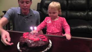 Emmas Second Birthday  Cake [upl. by Neeuq]