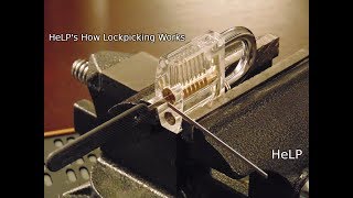 30 Closeup On How Lock Picking Works [upl. by Asyen160]