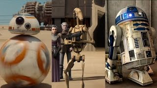 Top 10 Star Wars Droids [upl. by Yauqaj]