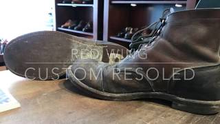 How i custom resoled Red Wing Boots [upl. by Danya]