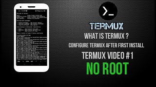 What is Termux  10 Things to do after install Termux  Video1  2020 [upl. by Pauiie]