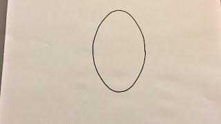 Comment Dessiner Un Ovale  How To Draw An Oval [upl. by Ulla]