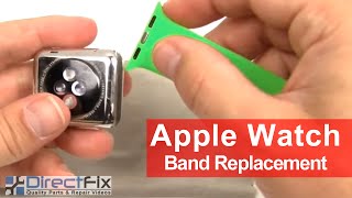 How to Apple Watch Band Replacement Instructions in 1 Minute [upl. by Undine]