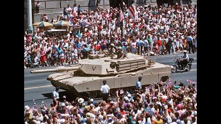 Full National Victory Celebration Parade Operation Desert Storm  1991 [upl. by Adele]