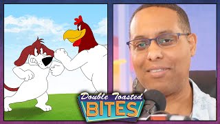 FOGHORN LEGHORN BEATS BARNYARD DAWG AND ITS HILARIOUS  Double Toasted Bites [upl. by Issim]