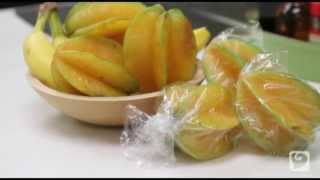 How to eat a Starfruit  Carambola [upl. by Anel]