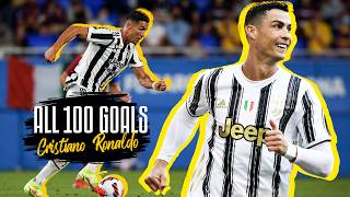 CRISTIANO RONALDO SCORES 100TH JUVENTUS GOAL  ALL 100 GOALS  CR100 🔥⚽️ [upl. by Bouldon]