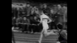 First Four Minute MileHQRoger Bannister1954 [upl. by Farly]