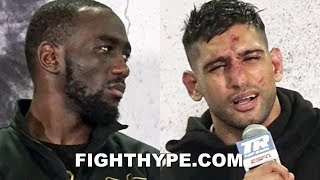 TERENCE CRAWFORD SAVAGELY TELLS AMIR KHAN quotTELL THE TRUTHquot ABOUT QUITTING DEBATE STOPPAGE [upl. by Rome53]