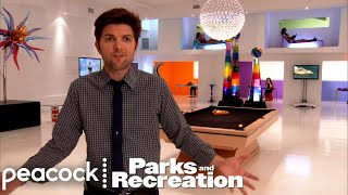 Ben Visits Entertainment 720  Parks and Recreation [upl. by Eimirej]