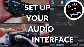 How to Set Up Your Audio Interface with Studio One  PreSonus [upl. by Child]