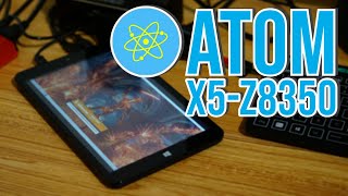 Atom x5Z8350 Test in 7 Games 2021 [upl. by Bacchus626]