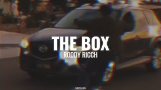 the box  roddy rich  slowed  lyrics   status video [upl. by Onairelav940]