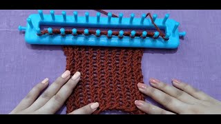 Introduction To Loom Knitting  Complete Instructions For Beginners  Please Read Description [upl. by Materi517]