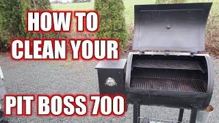 How to Clean Your Pit Boss 700 Wood Pellet Grill [upl. by Diogenes]