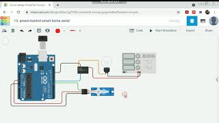 13 Sensor Bluetooth using tinkercad [upl. by Naelcm]