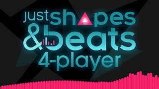 Just Shapes amp Beats  MUSICAL BULLET HELL 4 Player Gameplay [upl. by Erimahs]