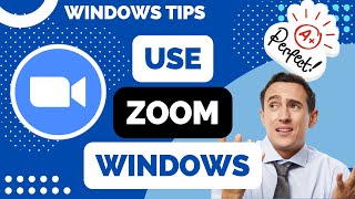 How to Use Zoom on Windows  Beginners Guide [upl. by Franciscka]