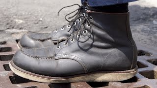 How to Resole My Red Wing Boots with TrentonHeath [upl. by Hnahk]