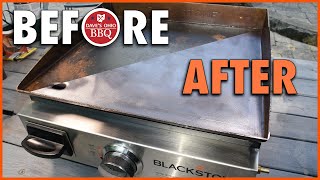 How to Restore a Rusty Blackstone Griddle  Whats the Best way to Remove Rust amp Resurface [upl. by Courtland]