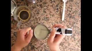 How To Latte Art With Instant Coffee [upl. by Ettedranreb]